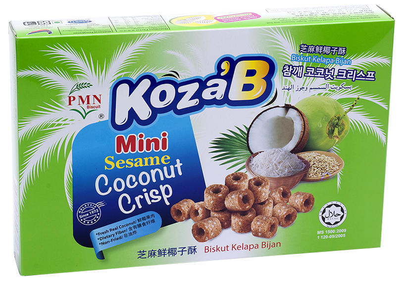 Koza'B B. Kelapa Bijan 84g - PMN Biscuit Industries