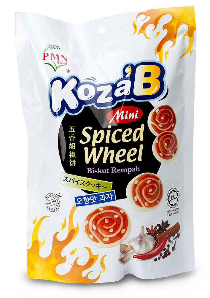 Koza'B - Spiced Wheel Ear Cookies 180g - PMN Biscuit Industries