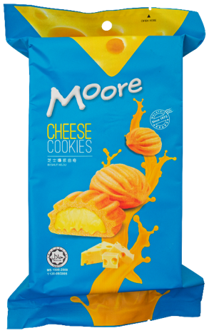 Moore - Cheese Cookies 70g - PMN Biscuit Industries